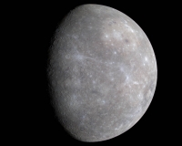 Фотография Меркурия с аппарата Мессенджер