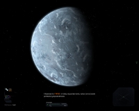 Заснеженные горные хребты на неизвестной планете 2