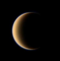 Фото Титана с аппарата Кассини 2